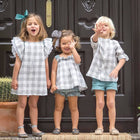 Twin checkered dress - orkids boutique