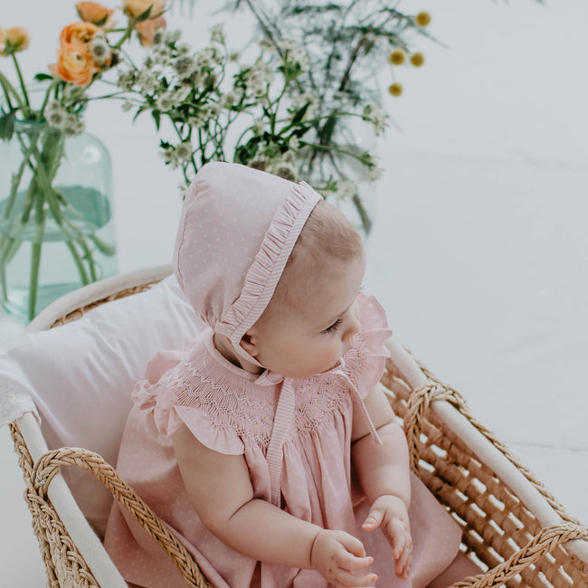 Laia Baby Bonnet - orkids boutique