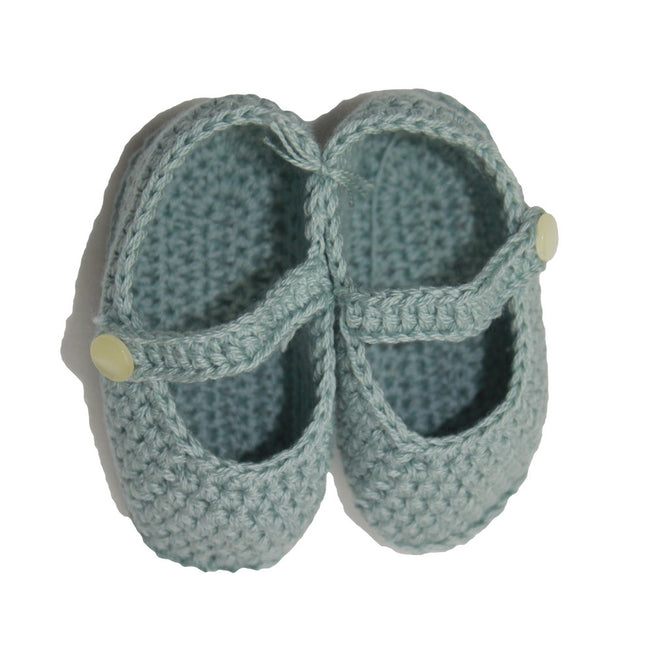 Baby Green Pram Shoes - orkids boutique