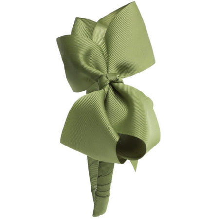 Girls Bow Hairband green - orkids boutique