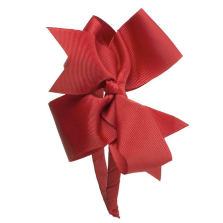 Girls Bow Hairband red - orkids boutique