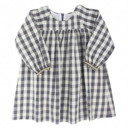 Girls checked dress - orkids boutique