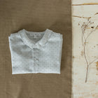 Dotted grey Boy cotton shirt - orkids boutique