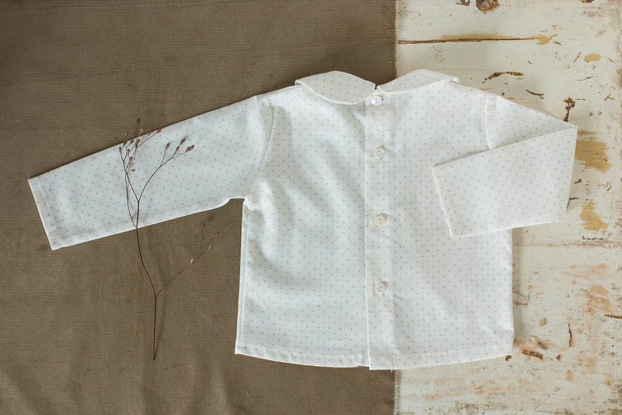 Grey Star Baby blouse - orkids boutique