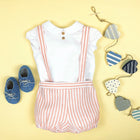 Linen Shorts with Straps - orkids boutique