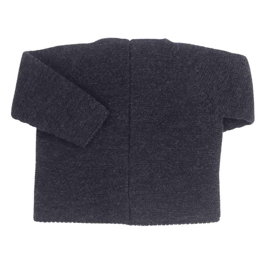Anthracite unisex knitted cardigan - orkids boutique