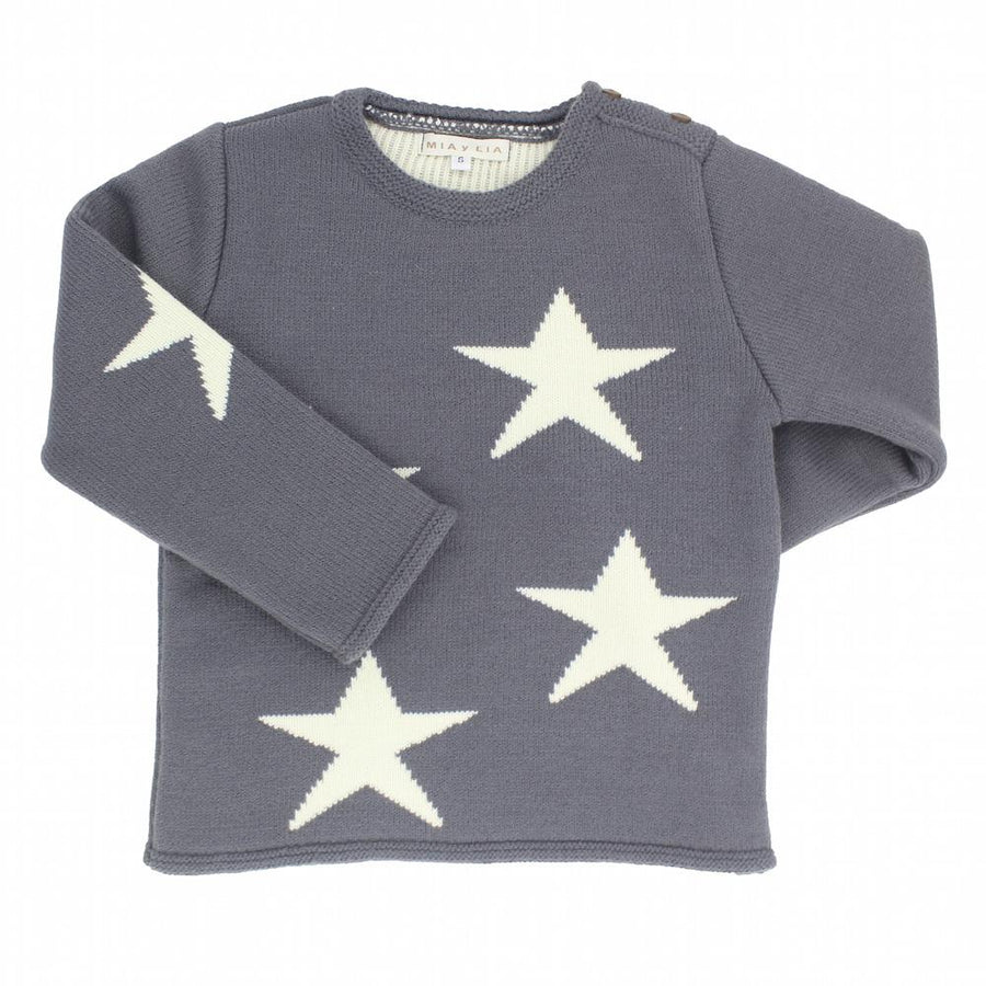 Unisex Stars knitted jumper - orkids boutique