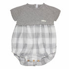 Baby check romper - orkids boutique