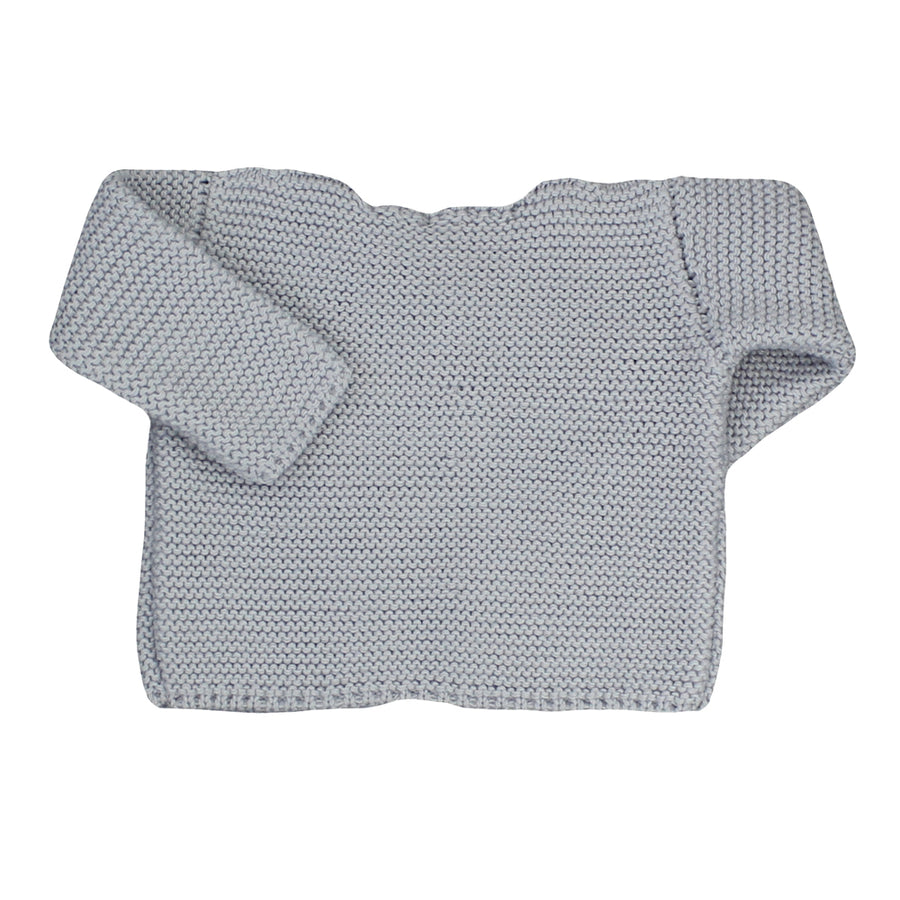 Grey Knitted Cardigan - orkids boutique