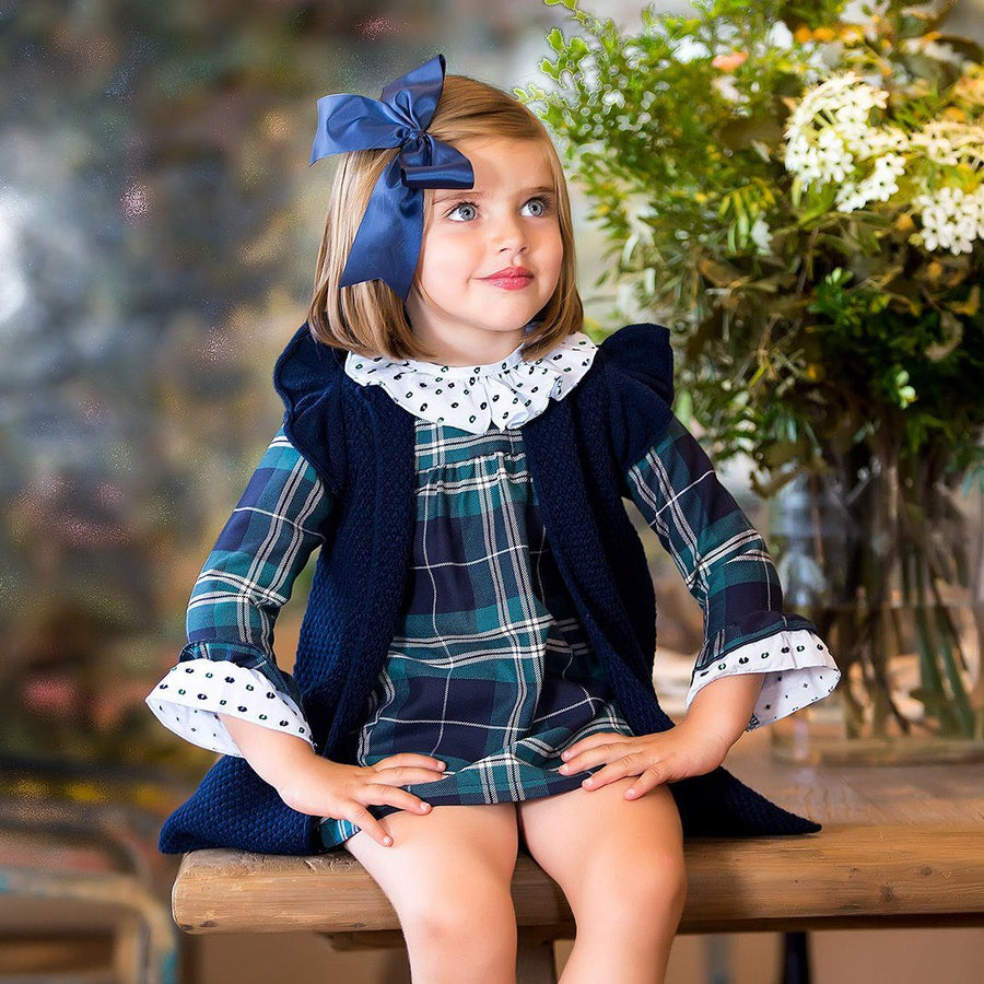 Tartan Dress & Bloomer Set - orkids boutique