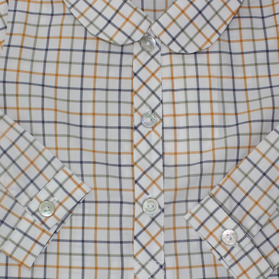 Checked Baby Shirt - orkids boutique