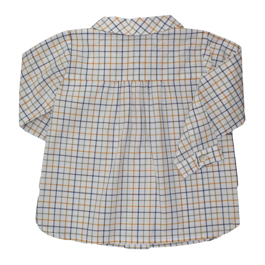Checked Baby Shirt - orkids boutique