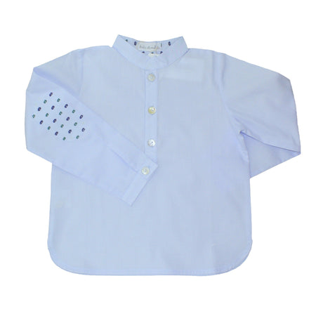 Fil a Fil Blue Boy Shirt - orkids boutique