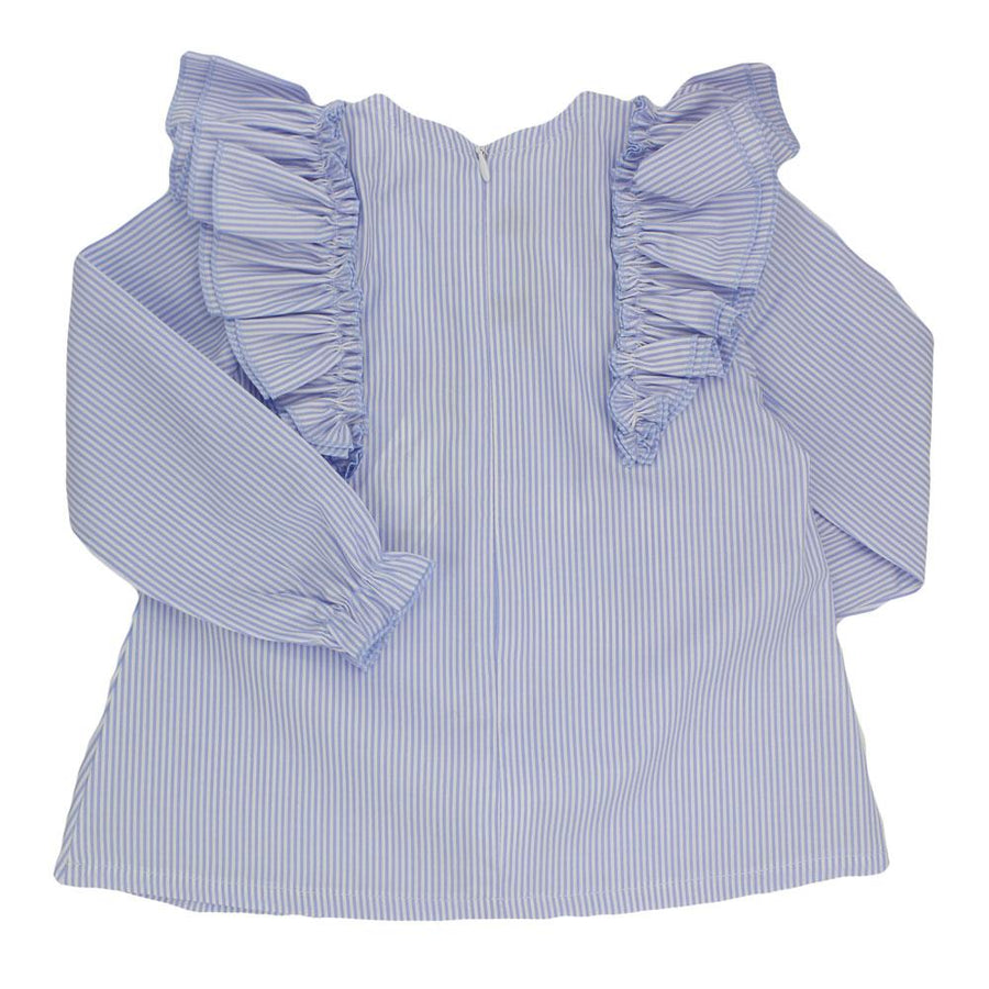 Ruffles & Stripes Girl Shirt - orkids boutique