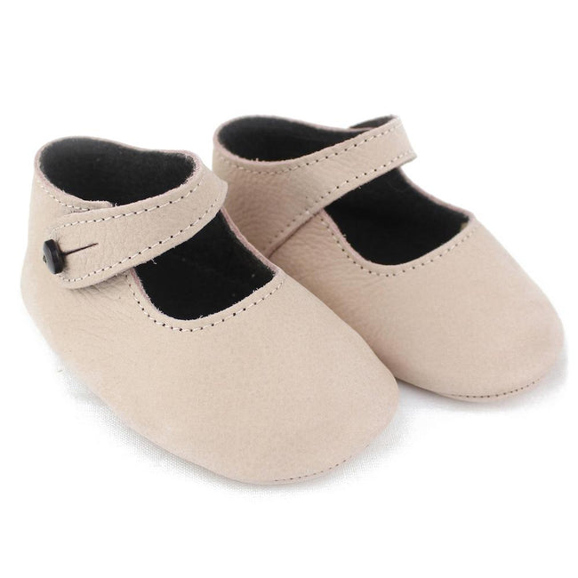 Baby girl mercedita leather shoes - orkids boutique