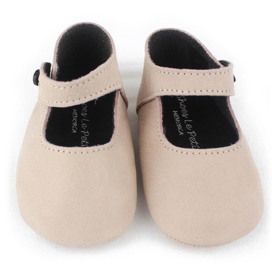 Baby girl mercedita leather shoes - orkids boutique