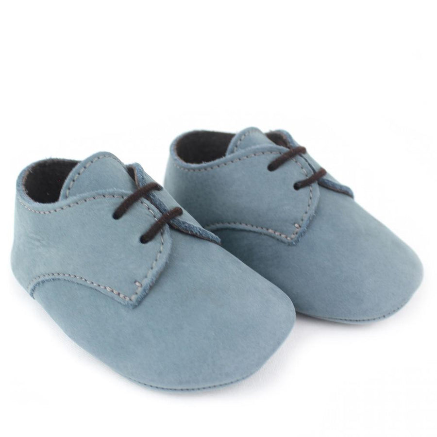 Light blue Tom baby shoes - orkids boutique