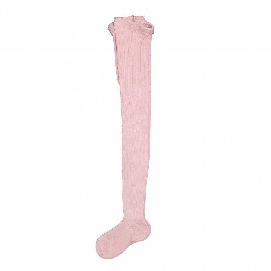 Ribbed tights Baby Pink - orkids boutique