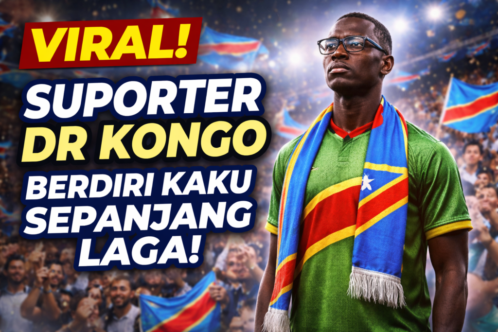 viral bola suporter dr kongo